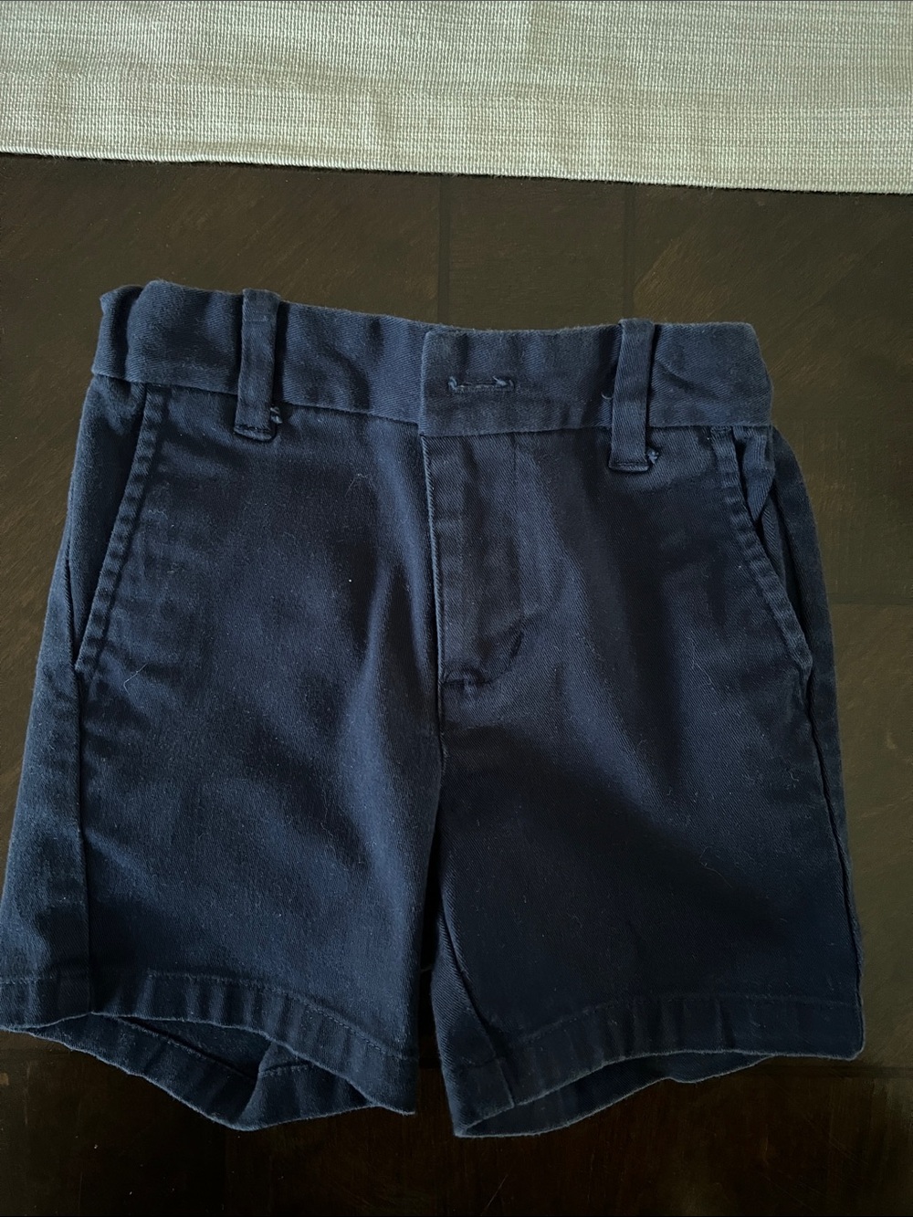 Janie and Jack Navy Blue Girls Shorts